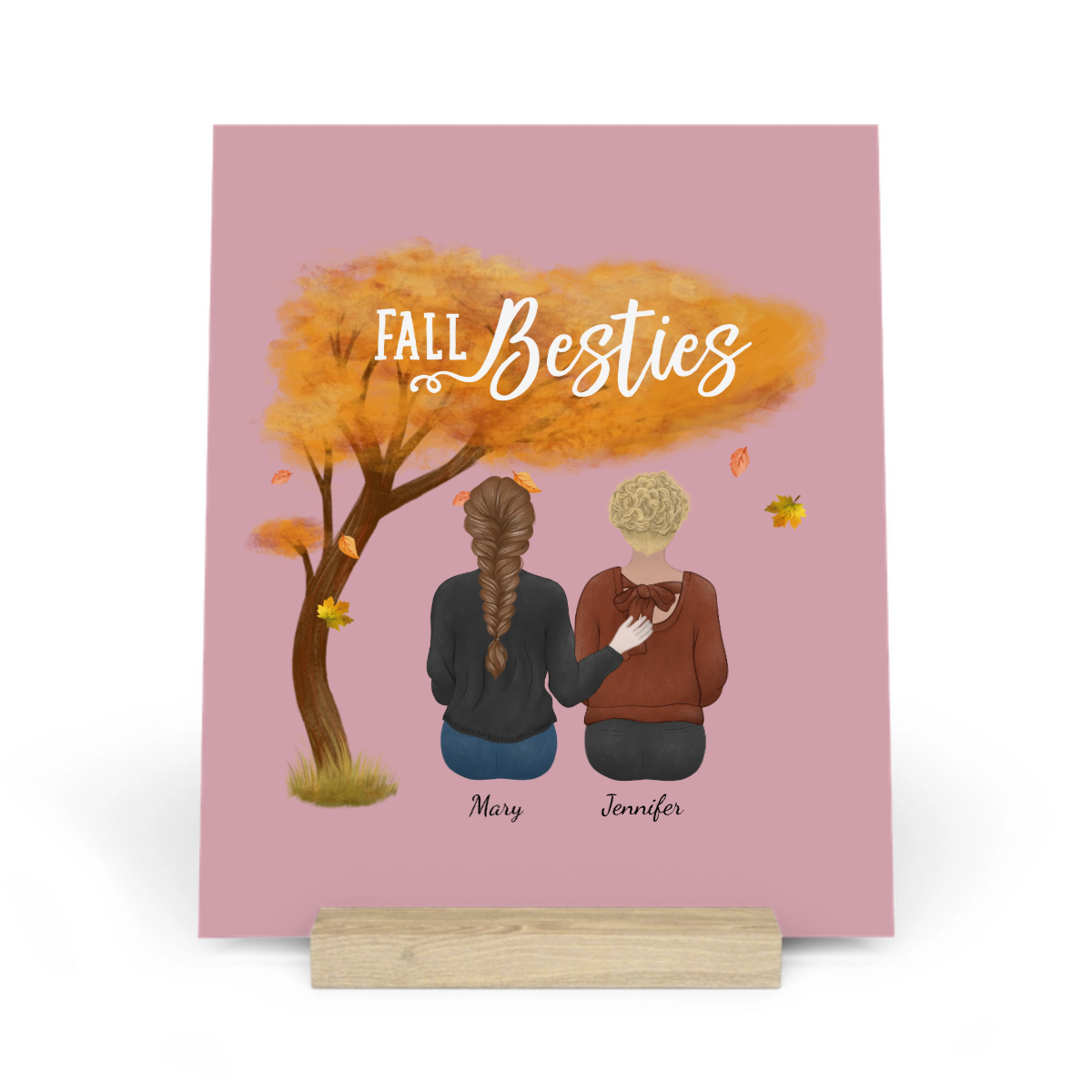 Herbst Besties Galerietafel mit Ständer