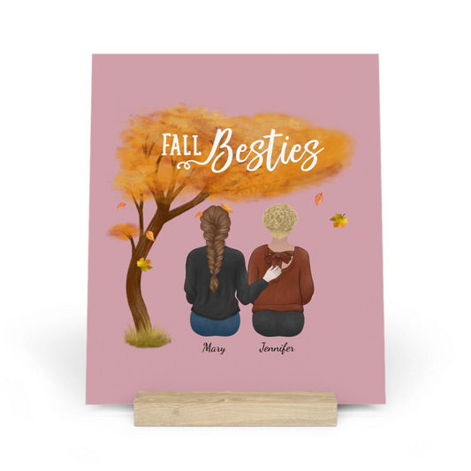 Herbst Besties Galerietafel mit Ständer