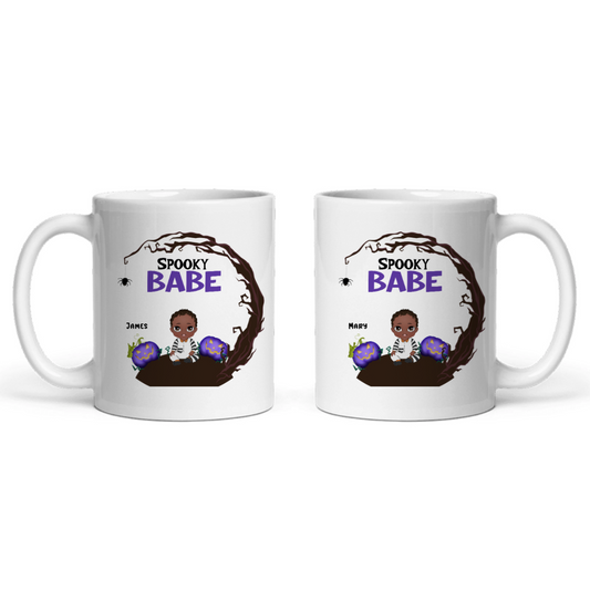 Kleines Monster Halloween Keramiktasse