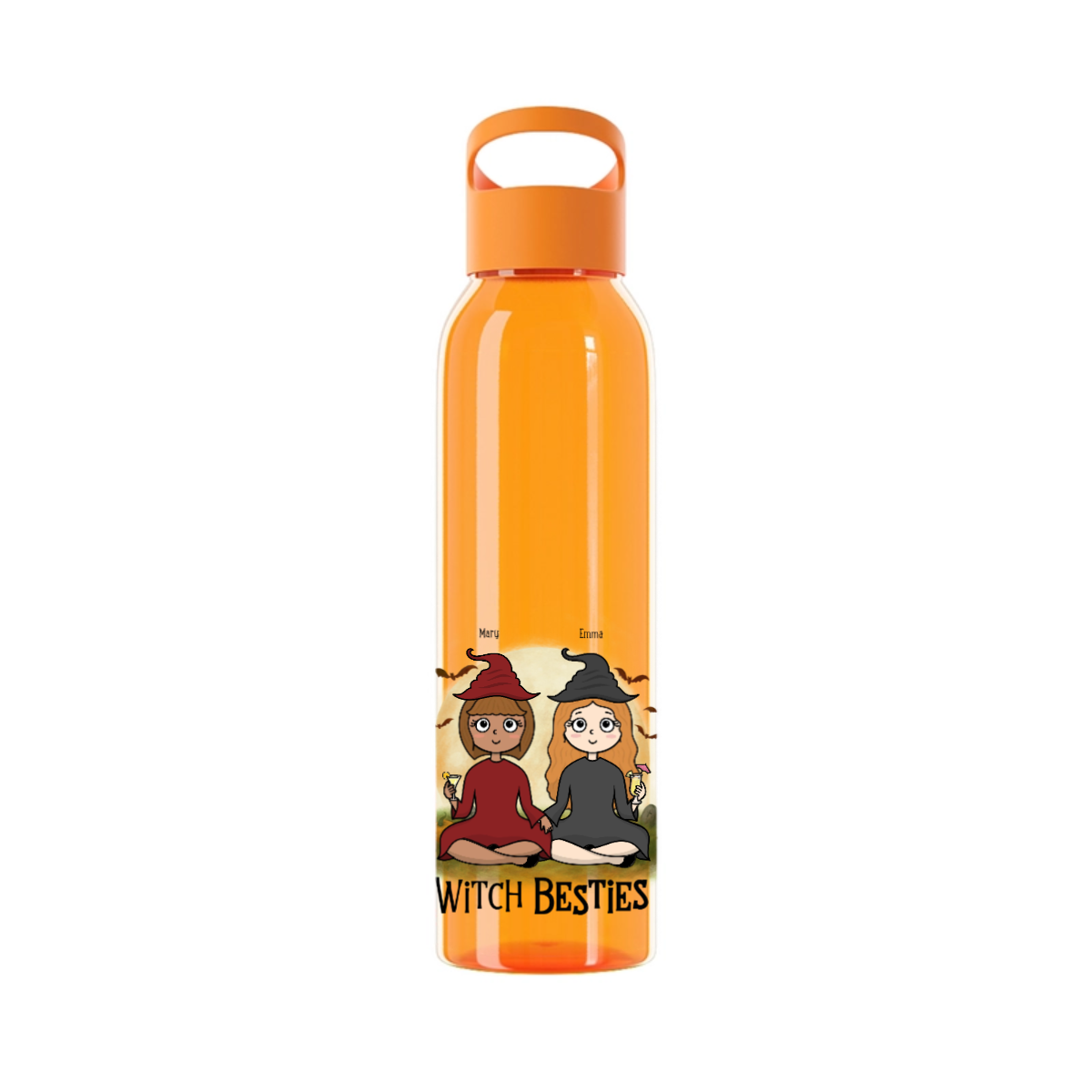 Hexenbesties Halloween Wasserflasche 650 ml