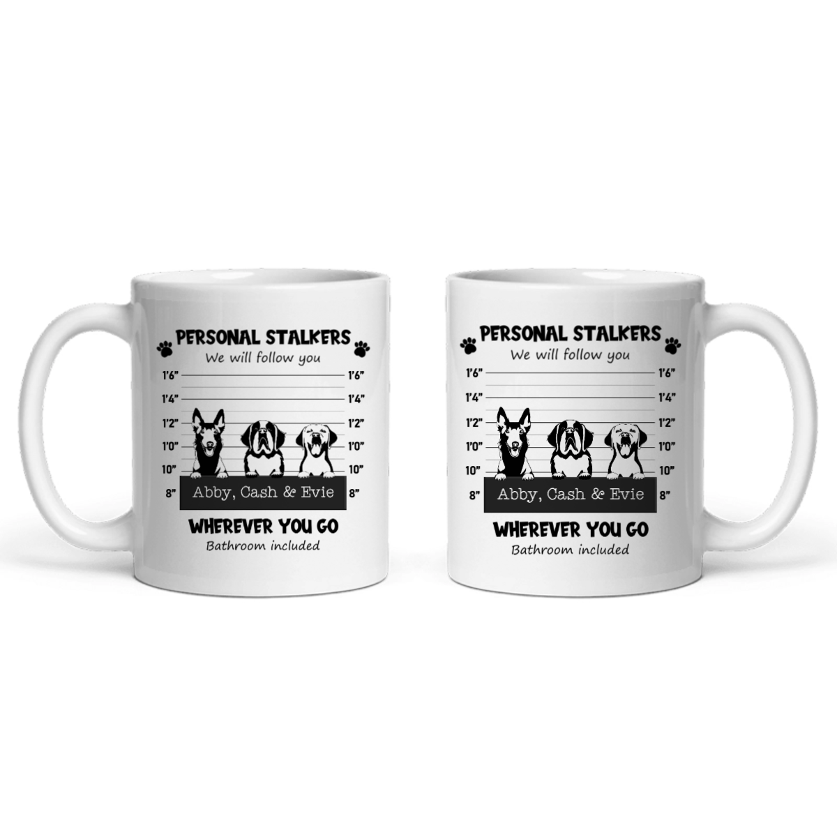 Persönliche Stalker Keramiktasse