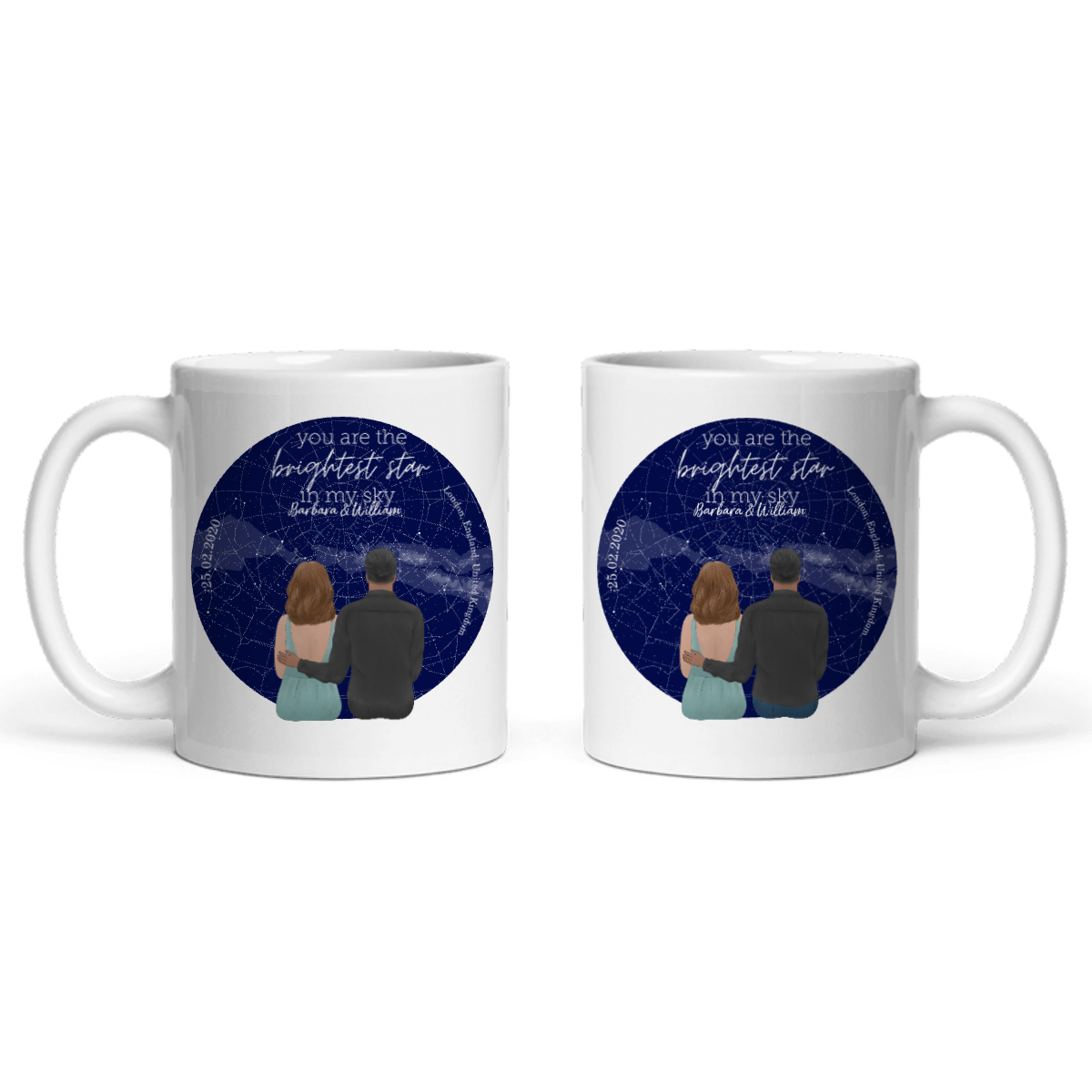 Die Nacht, in der wir uns trafen Keramiktasse