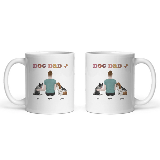 Hundepapa Keramiktasse
