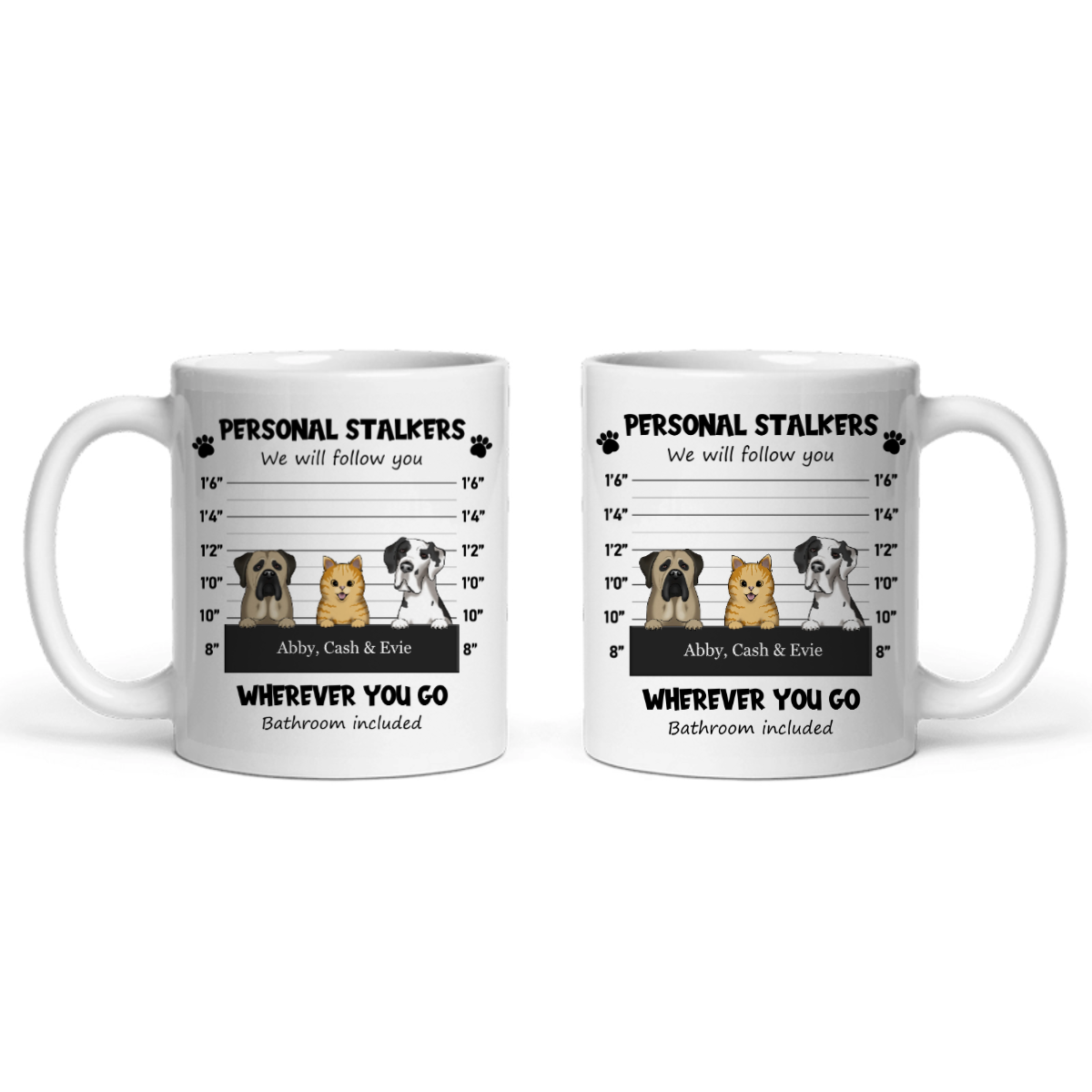 Persönliche Stalker Keramiktasse
