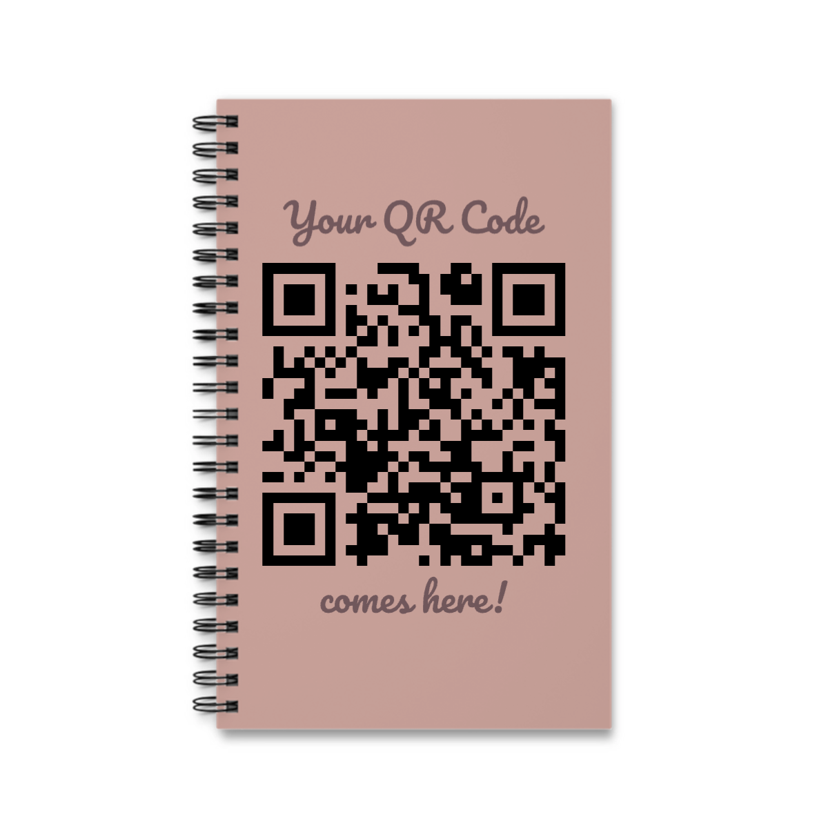 Dein QR Code Spiralnotizbuch