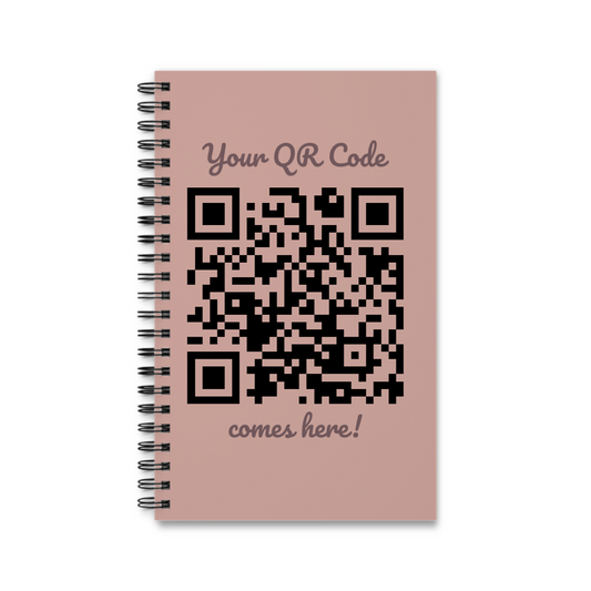 Dein QR Code Spiralnotizbuch