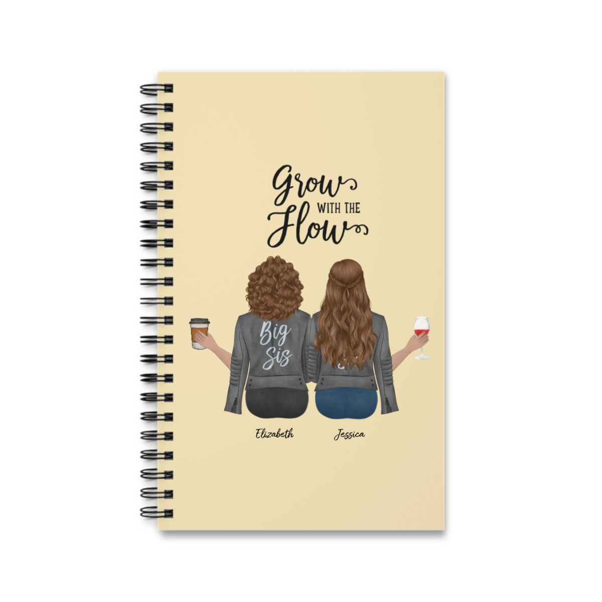 Besties Forever Spiralnotizbuch