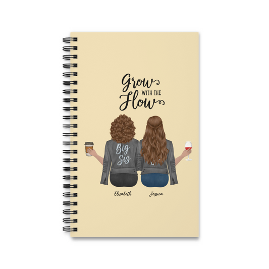 Besties Forever Spiralnotizbuch