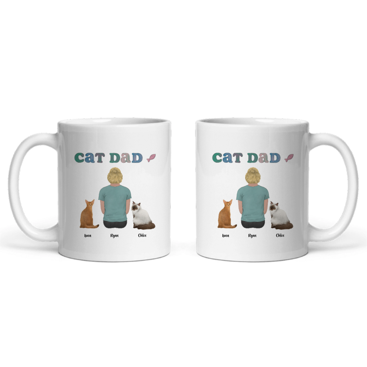 Katzenpapa Keramiktasse