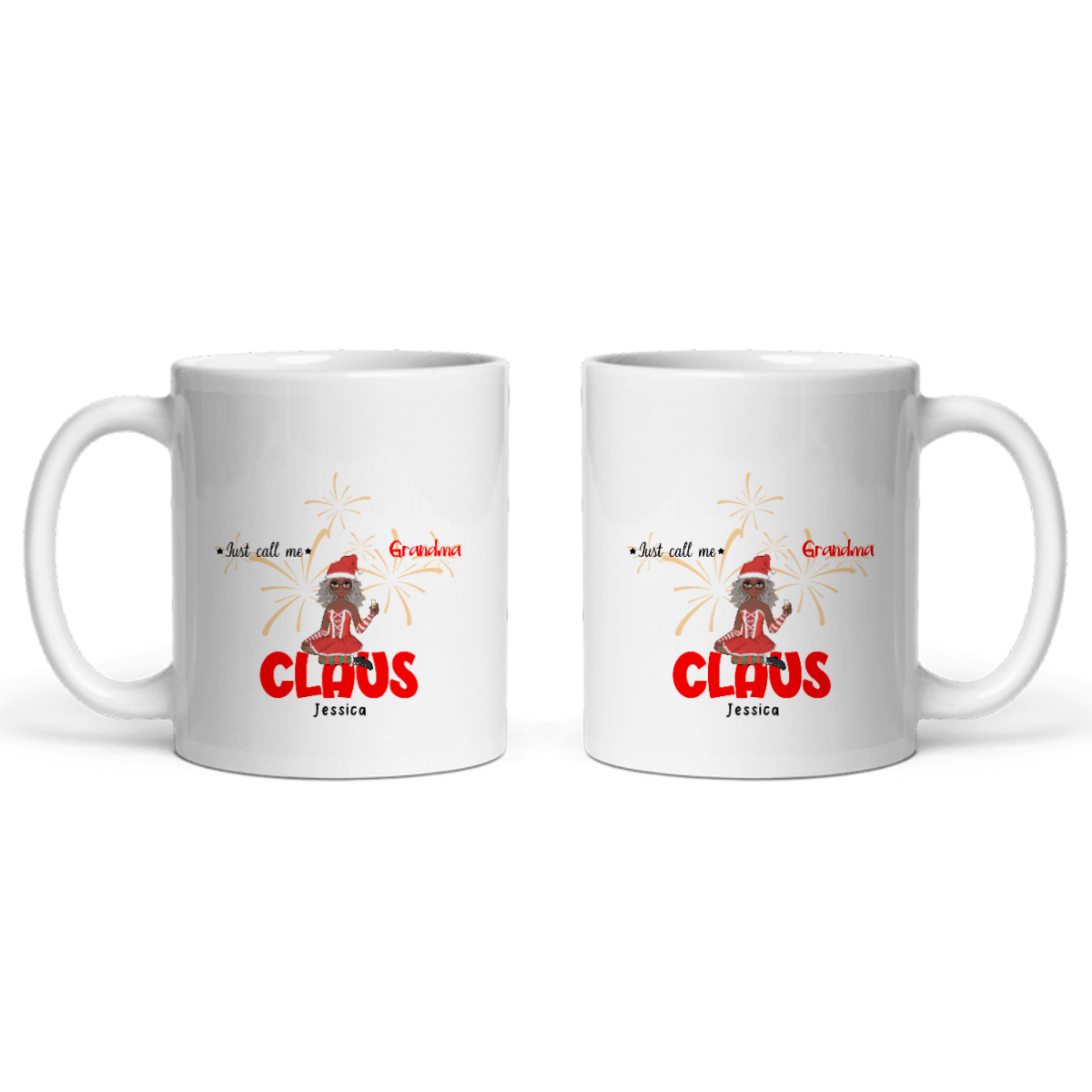 Nenn mich Oma Klaus Weihnacht Keramiktasse