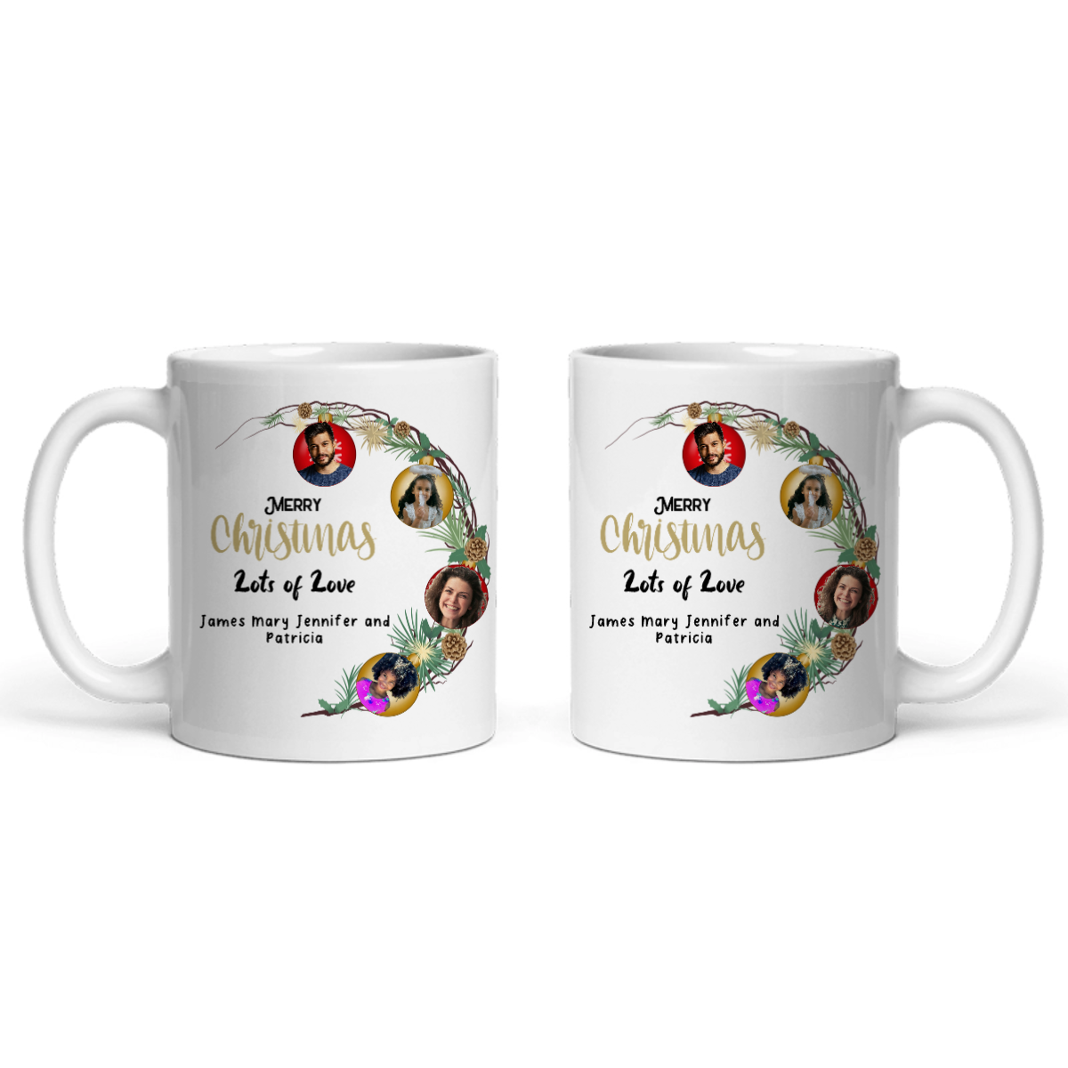Frohe Weihnachten Keramiktasse