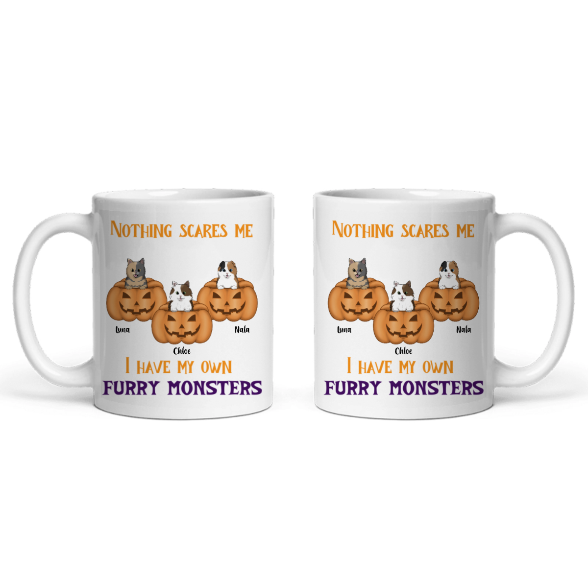 Nichts macht mir Angst, Halloween Keramiktasse