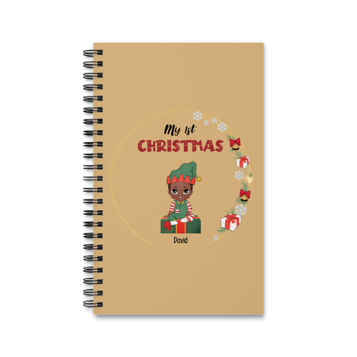 Mein erstes Weihnachten Spiralnotizbuch