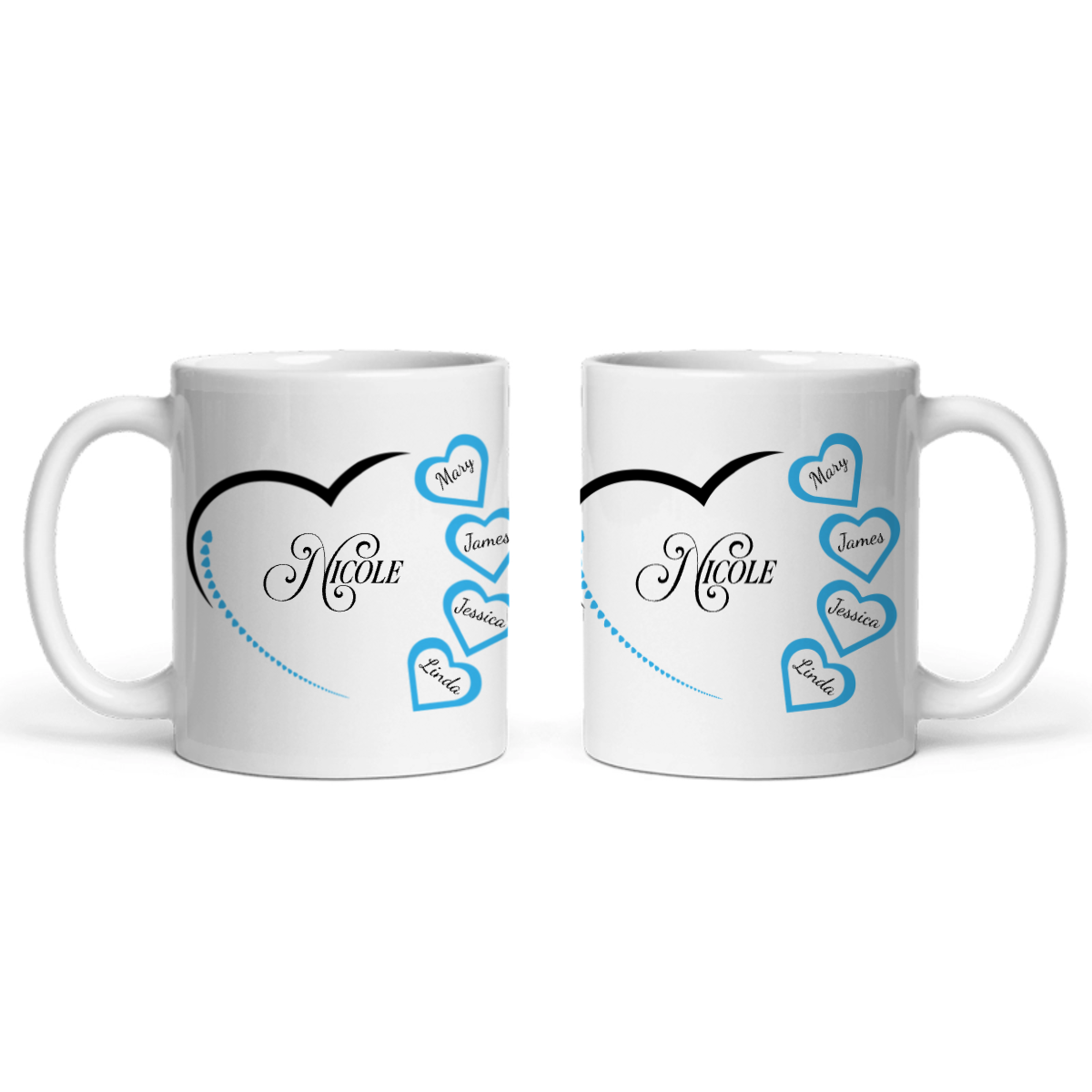 Herz Keramiktasse