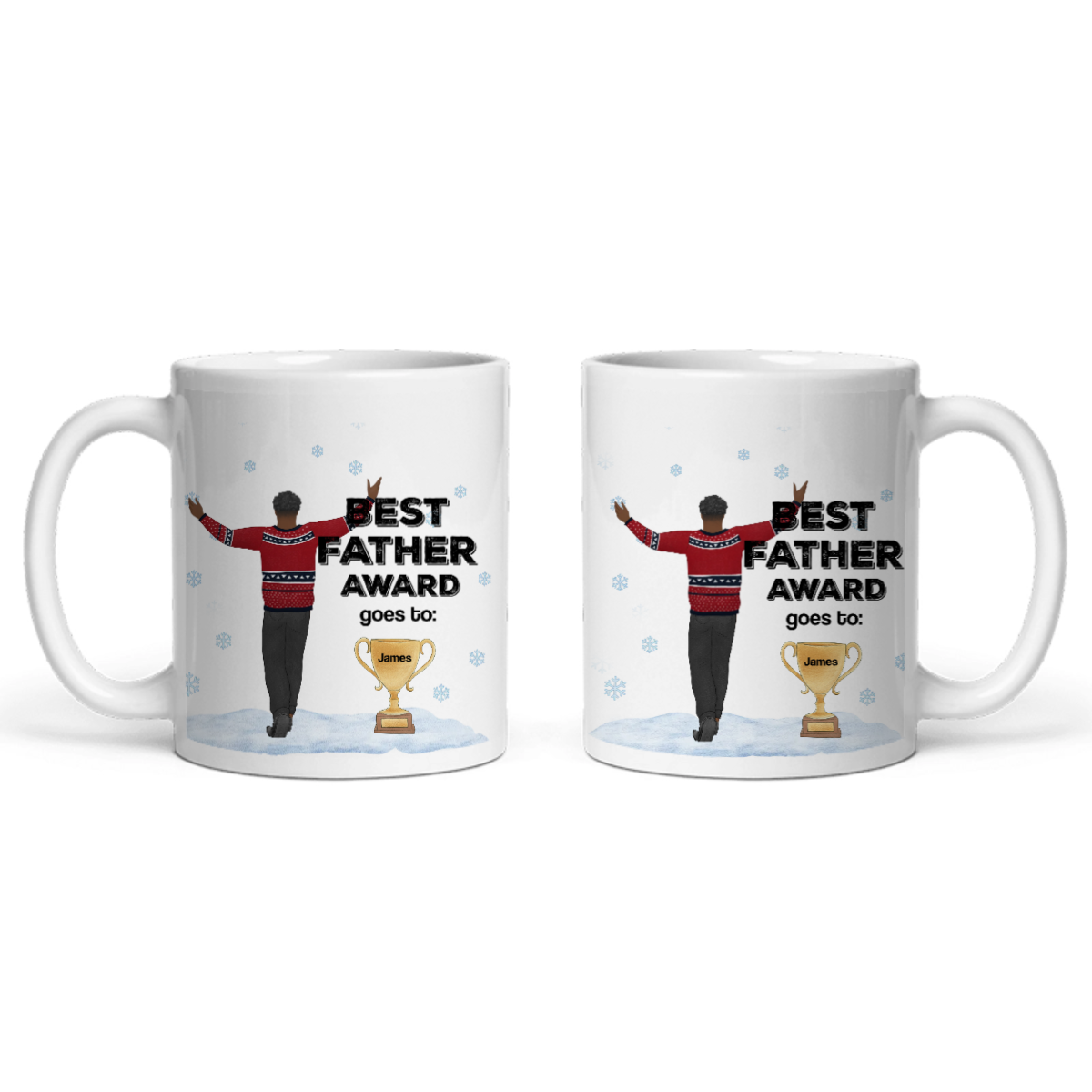 Bester Vater Auszeichnung Weihnacht Keramiktasse