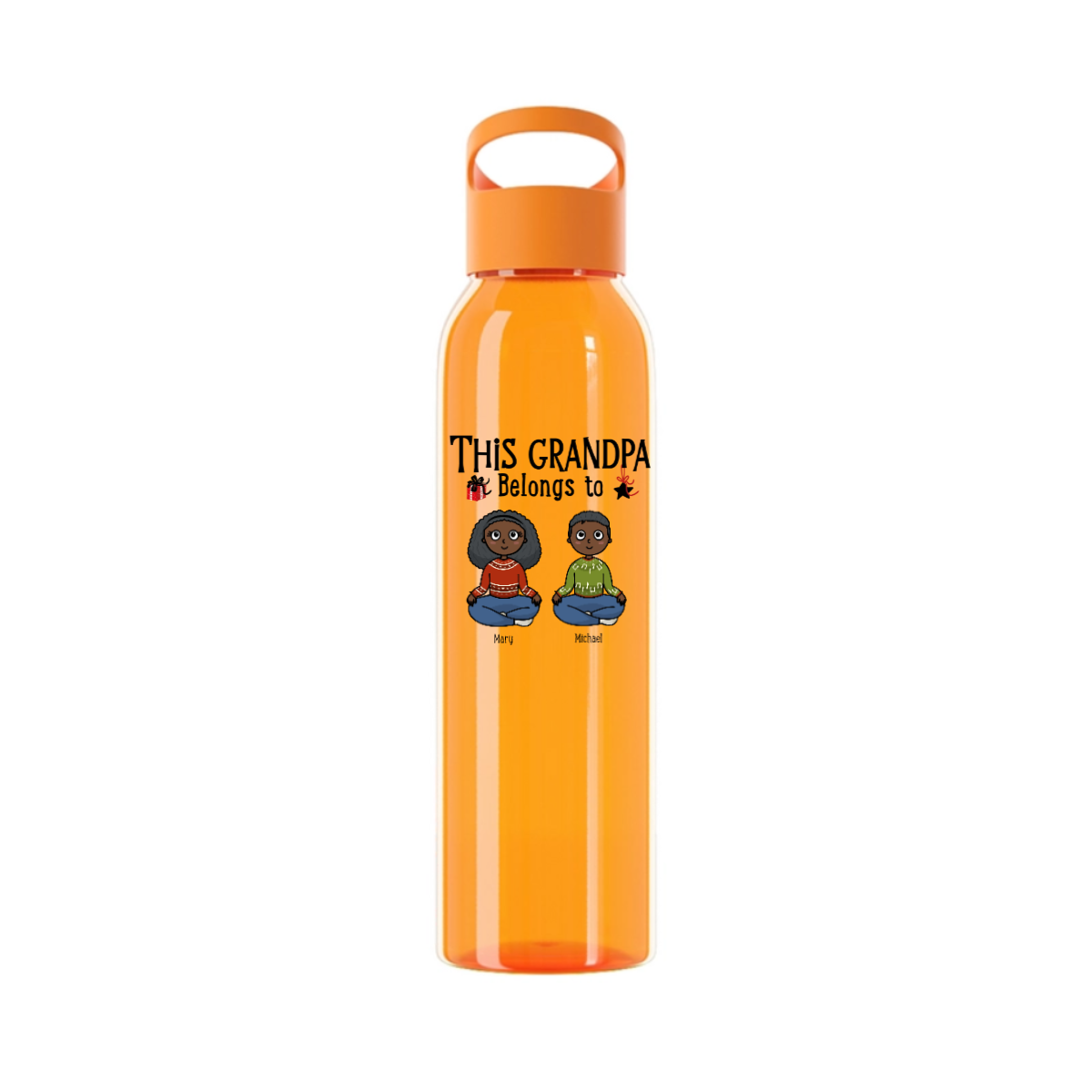 Diese Großeltern gehören zu Weihnacht Wasserflasche 650ml