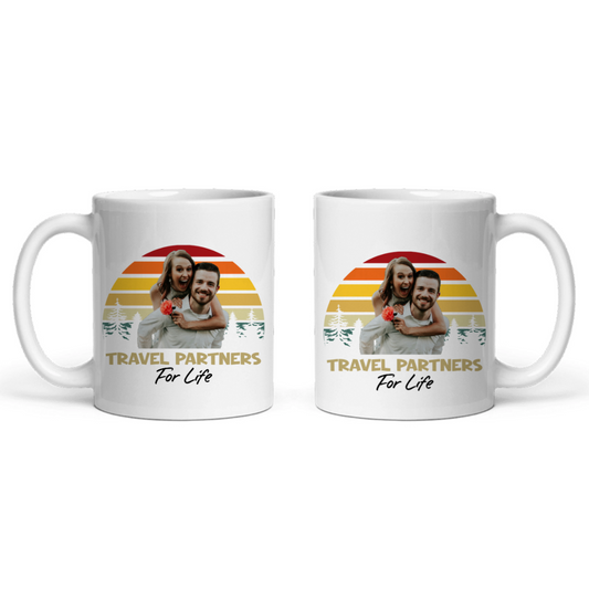 Reisepartner fürs Leben Keramiktasse