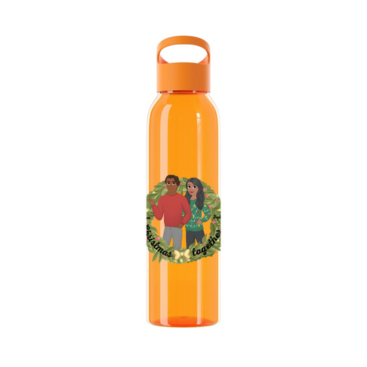 Weihnachten zusammen Wasserflasche 650 ml