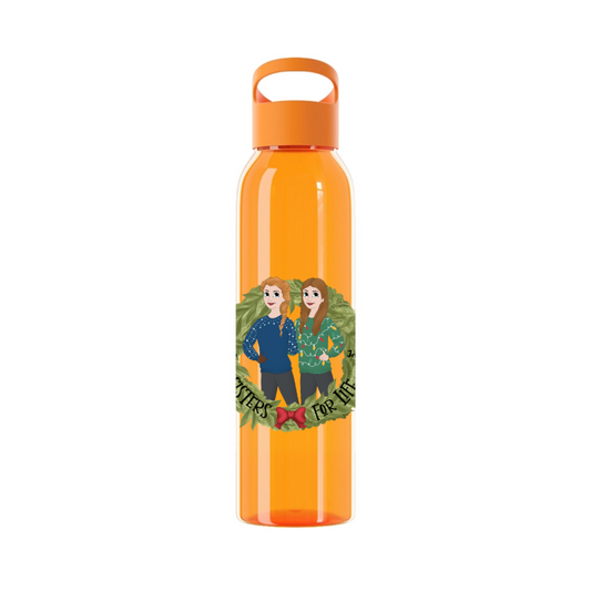 Schwestern fürs Leben Weihnacht Wasserflasche 650 ml