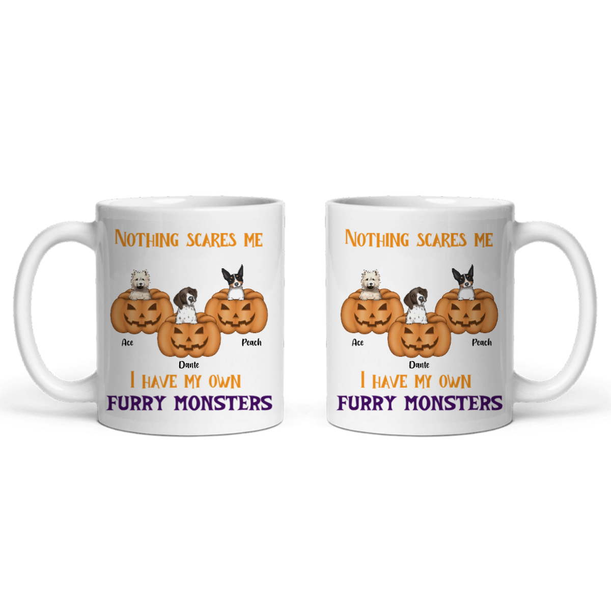 Nichts macht mir Angst, Halloween Keramiktasse