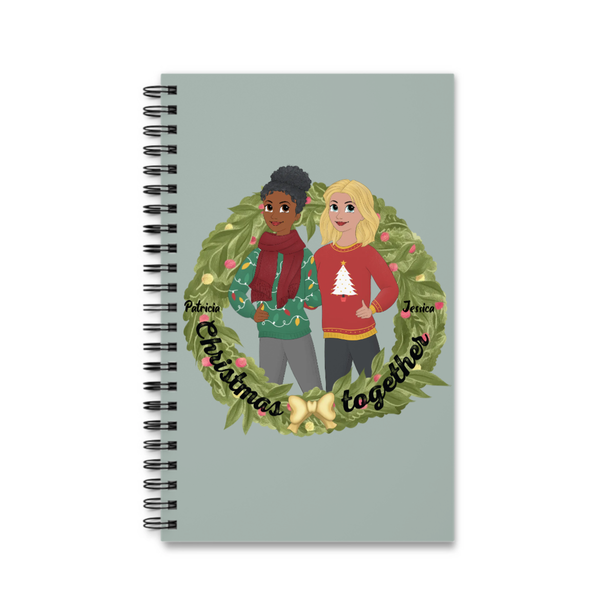 Christmas Together Spiral Journal