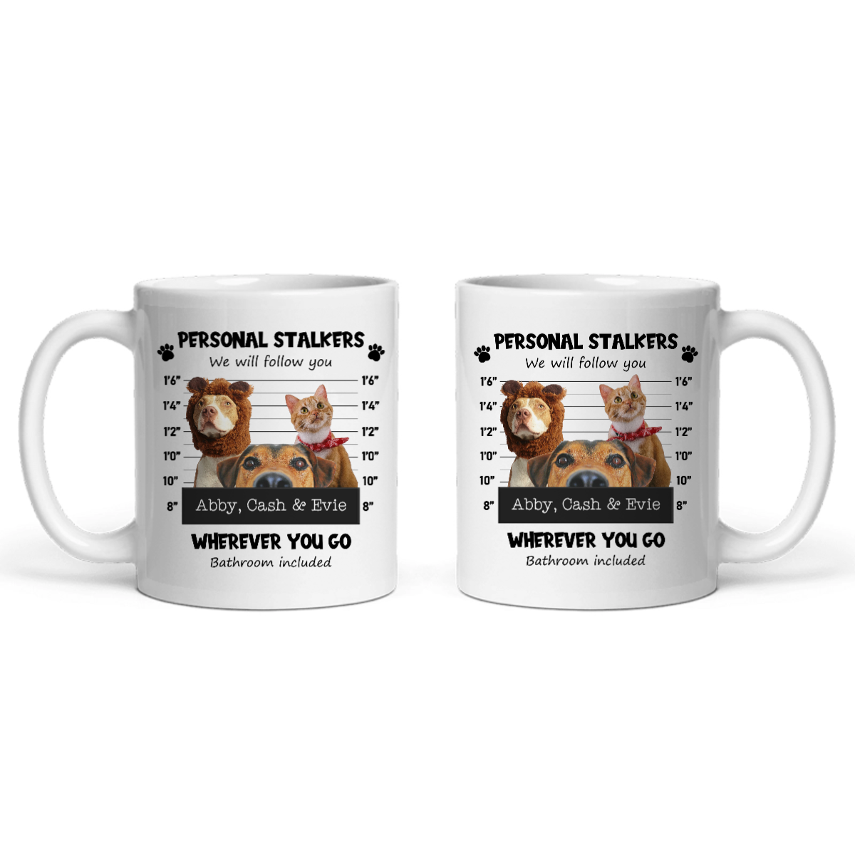 Persönliche Stalker Keramiktasse