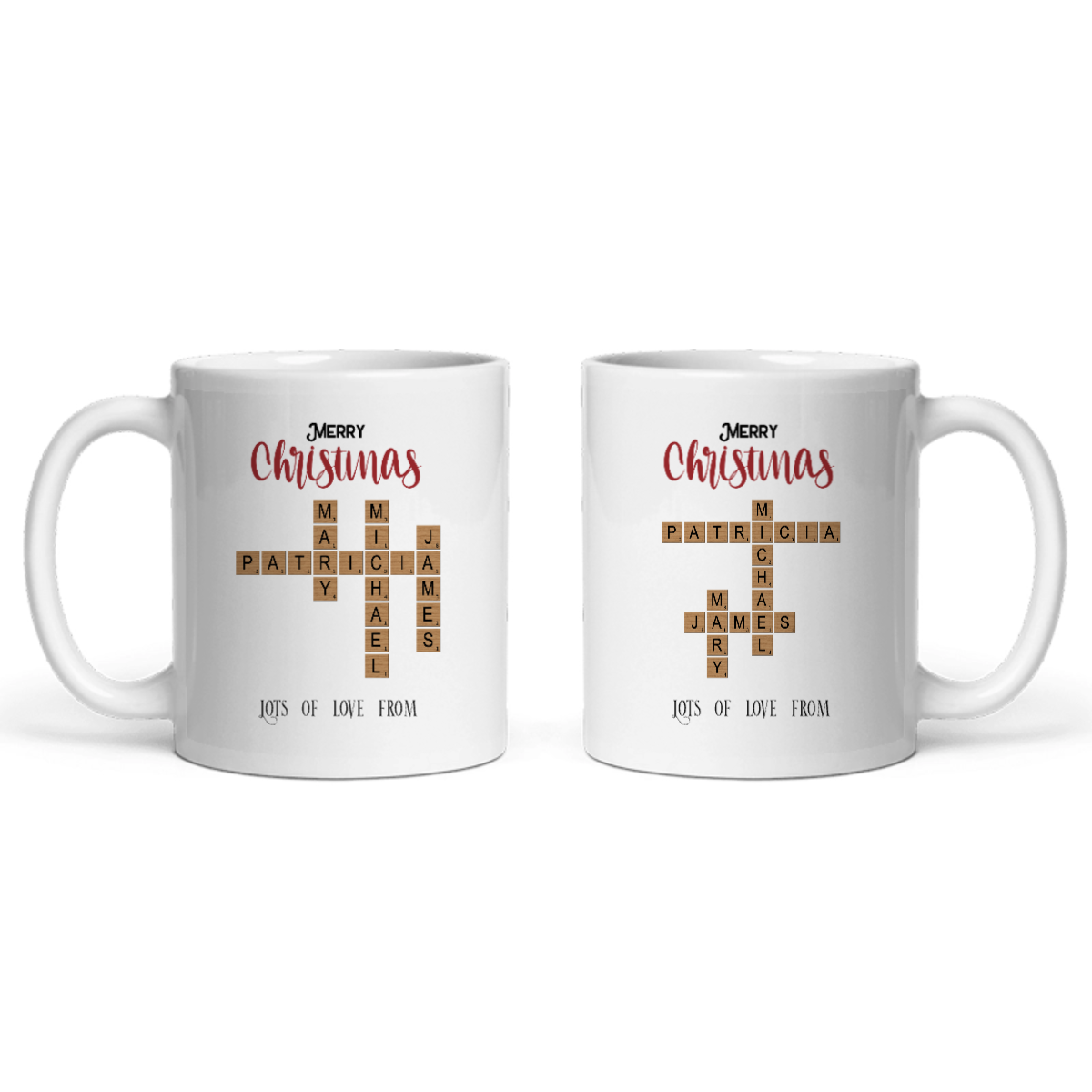 Frohe Weihnachten Kreuzworträtsel Keramiktasse