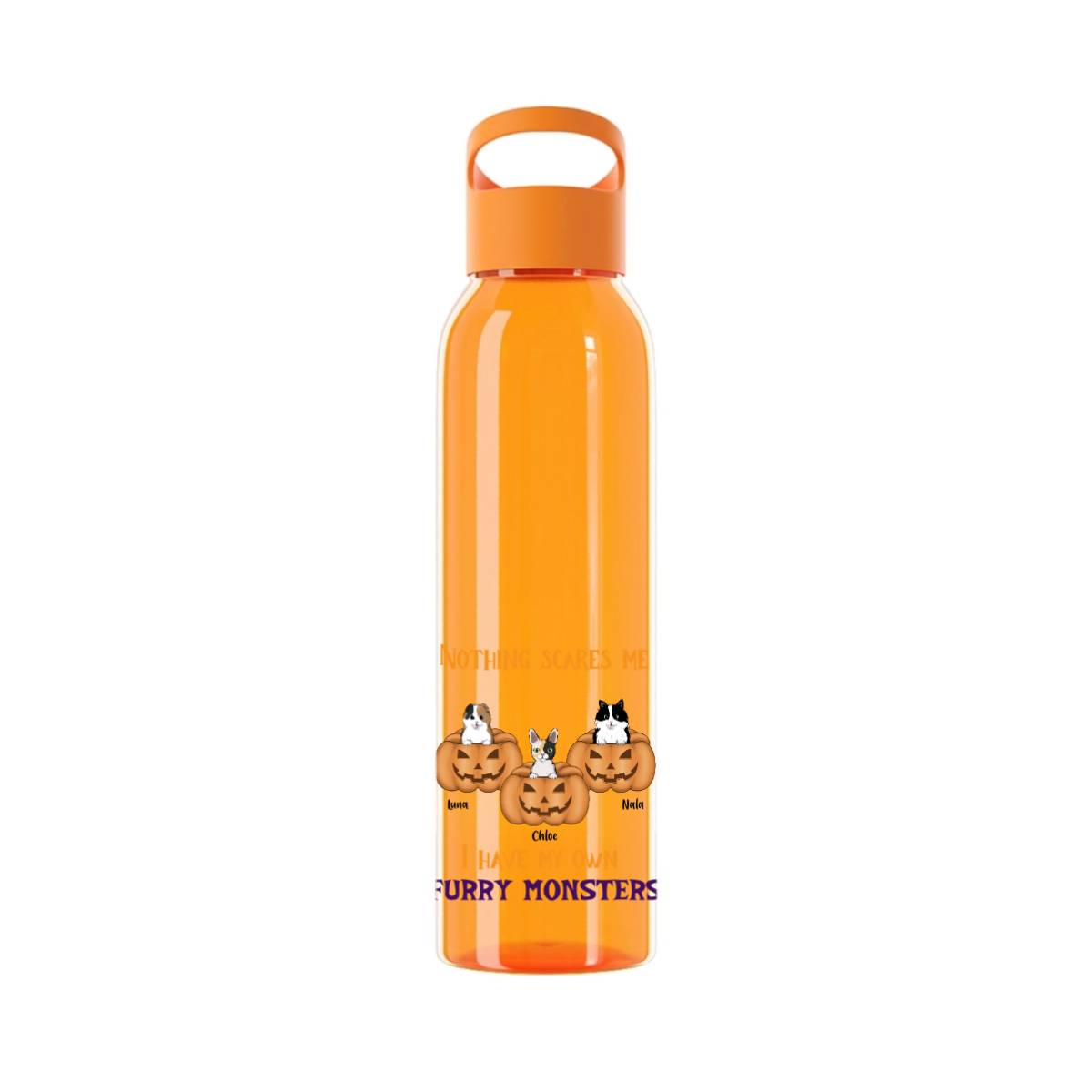Nichts macht mir Angst Halloween Wasserflasche 650 ml