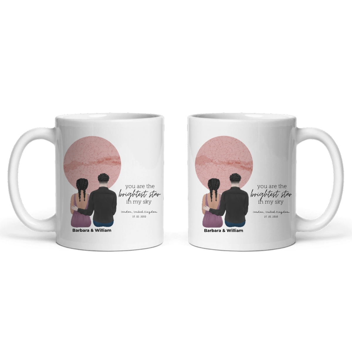 Die Nacht, in der wir uns trafen Keramiktasse