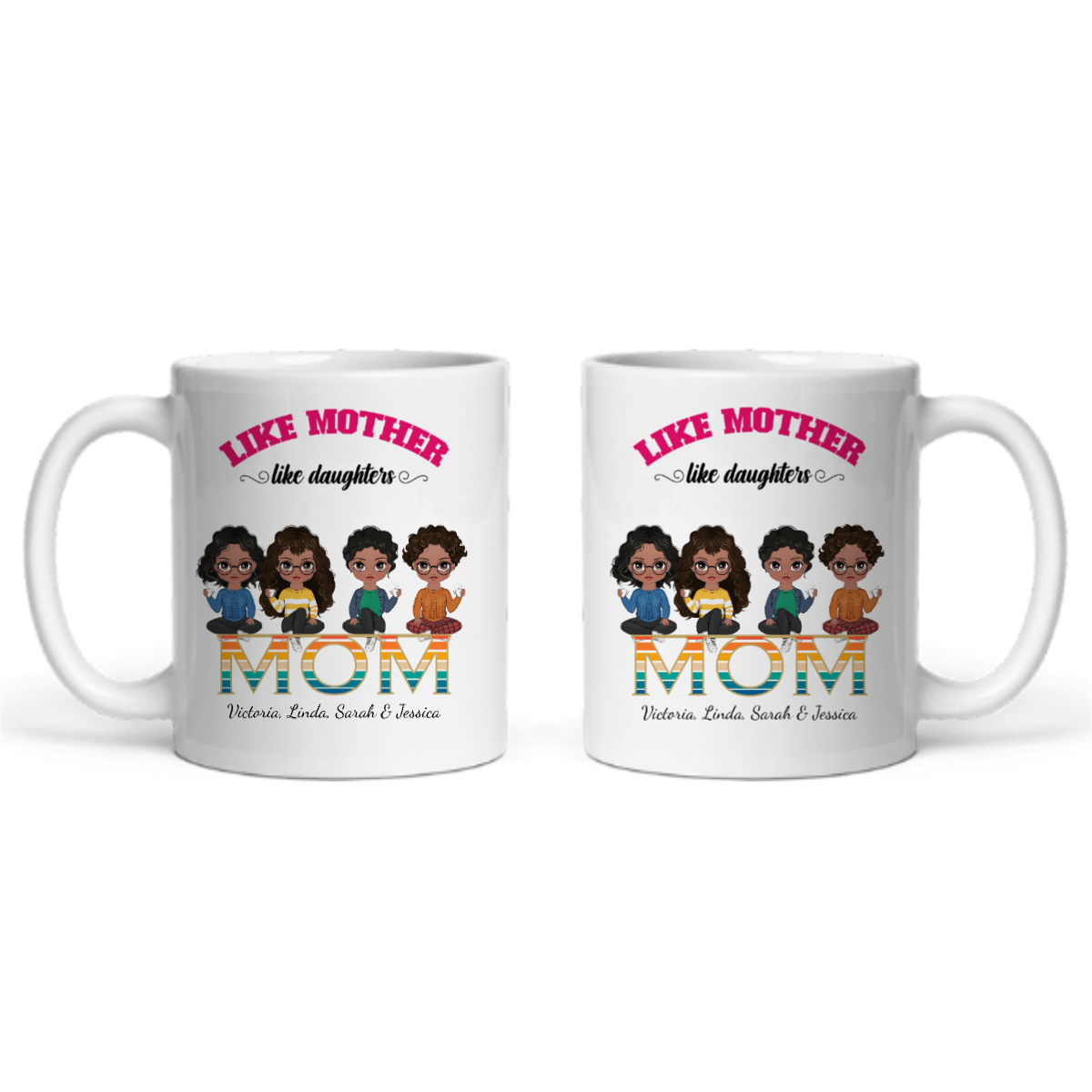 Wie die Mutter, so die Tochter Keramiktasse