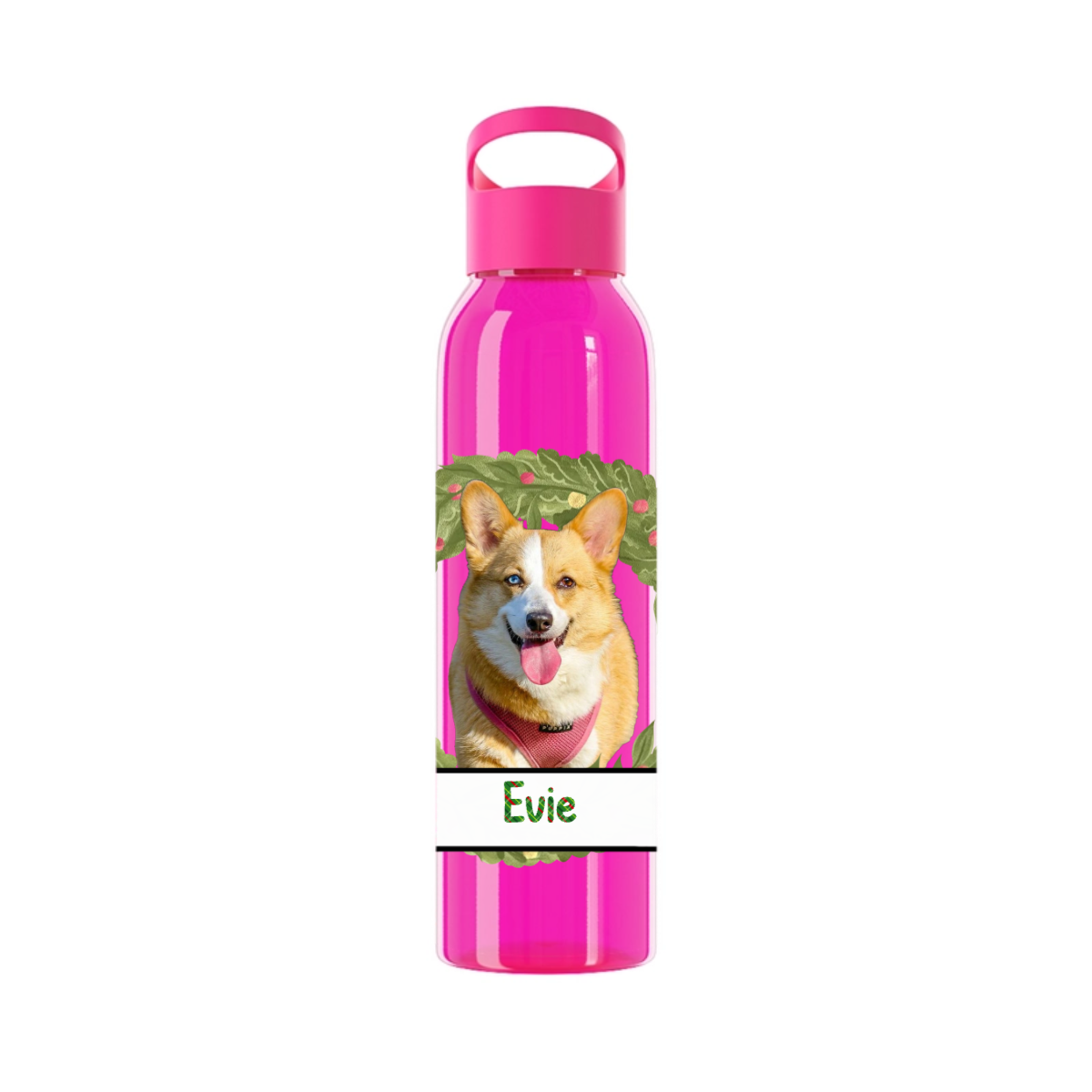 Weihnachten mit meinem Haustier Wasserflasche 650ml
