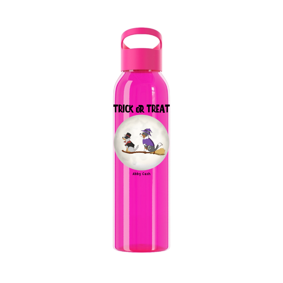 Süßes oder Saures Hunde Halloween Wasserflasche 650 ml