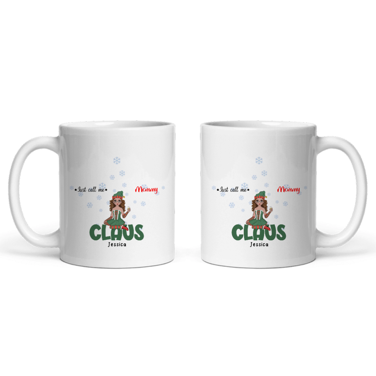 Nenn mich Oma Klaus Weihnacht Keramiktasse