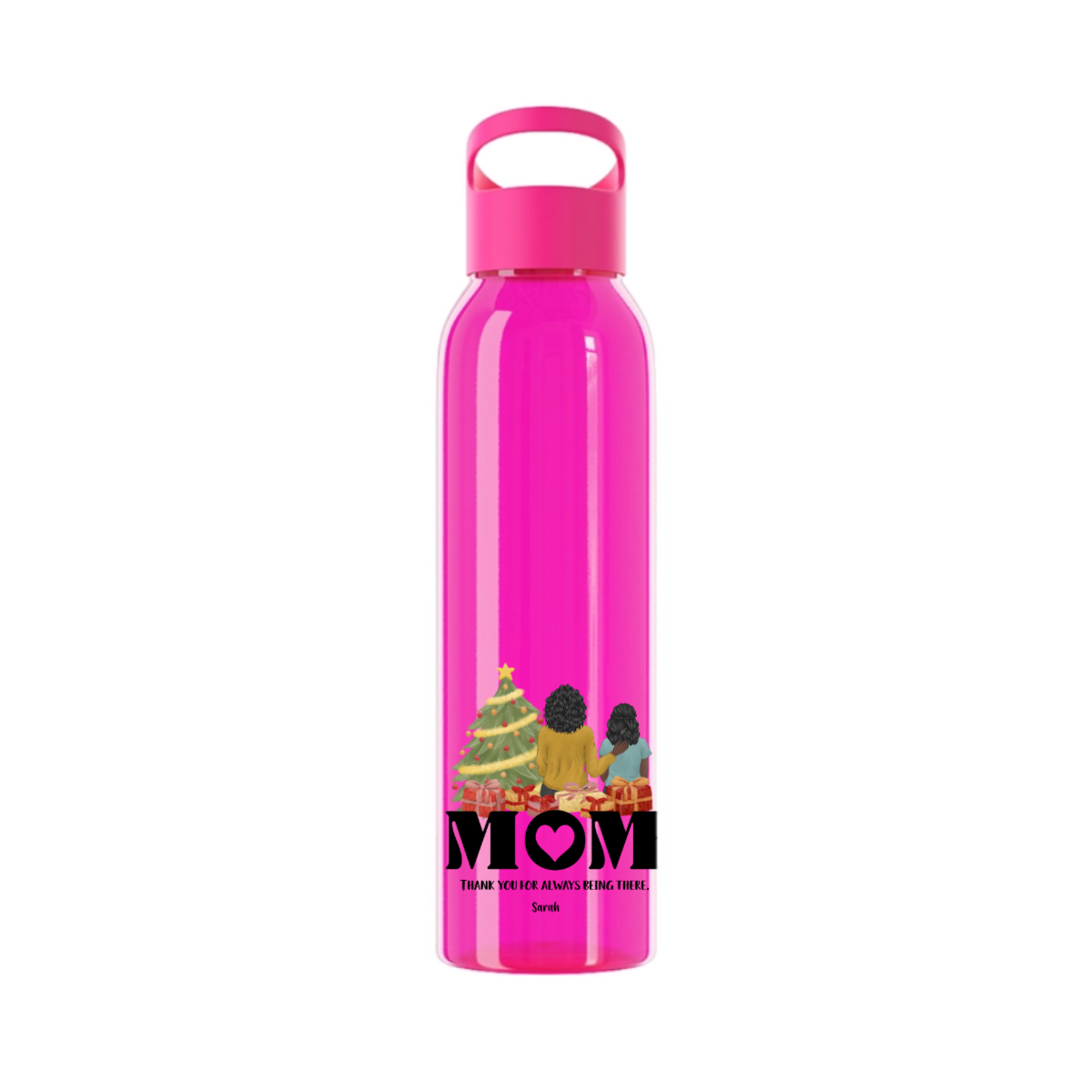 Mama, danke dass du immer da bist Weihnacht Wasserflasche 650 ml