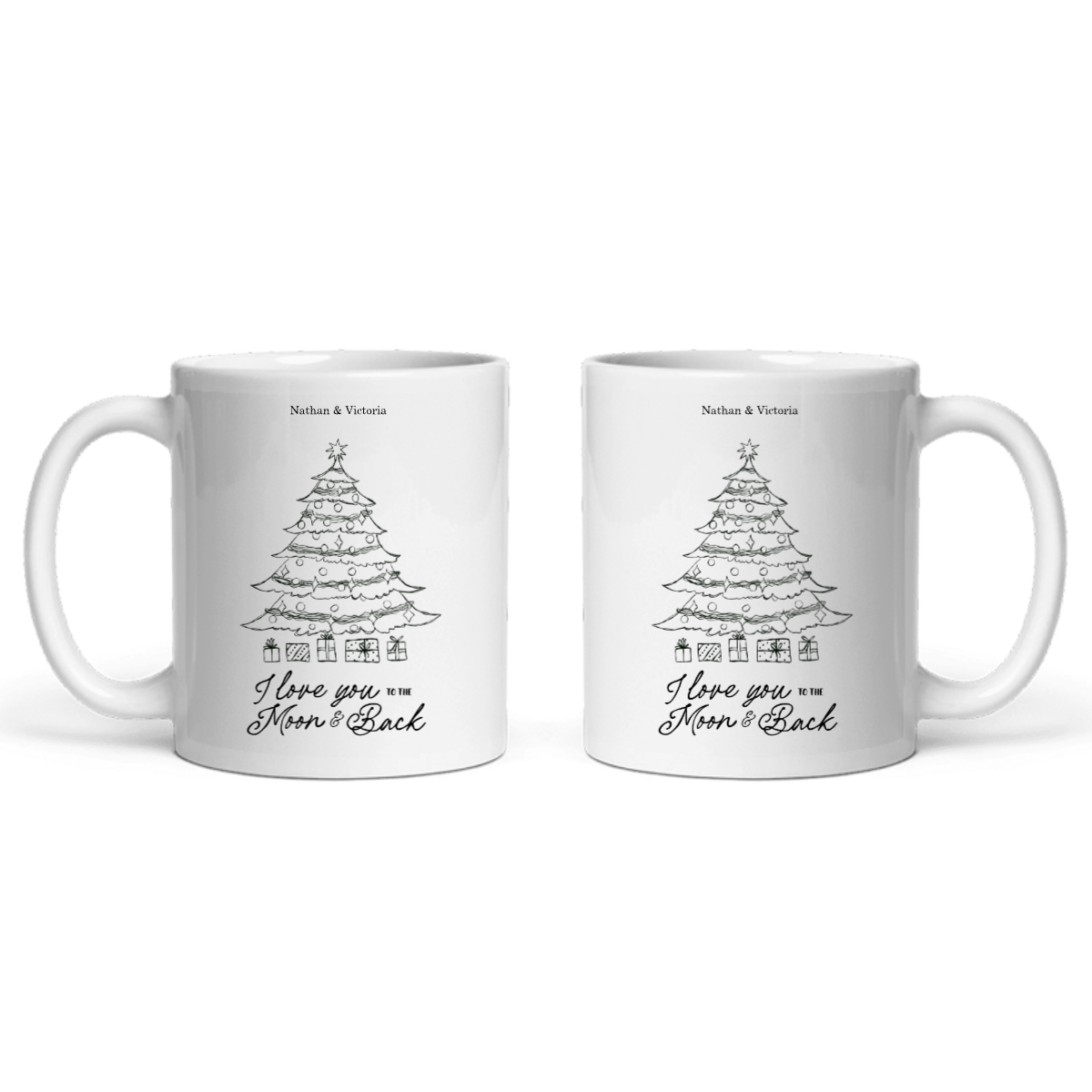 Frohe Weihnachten Keramiktasse