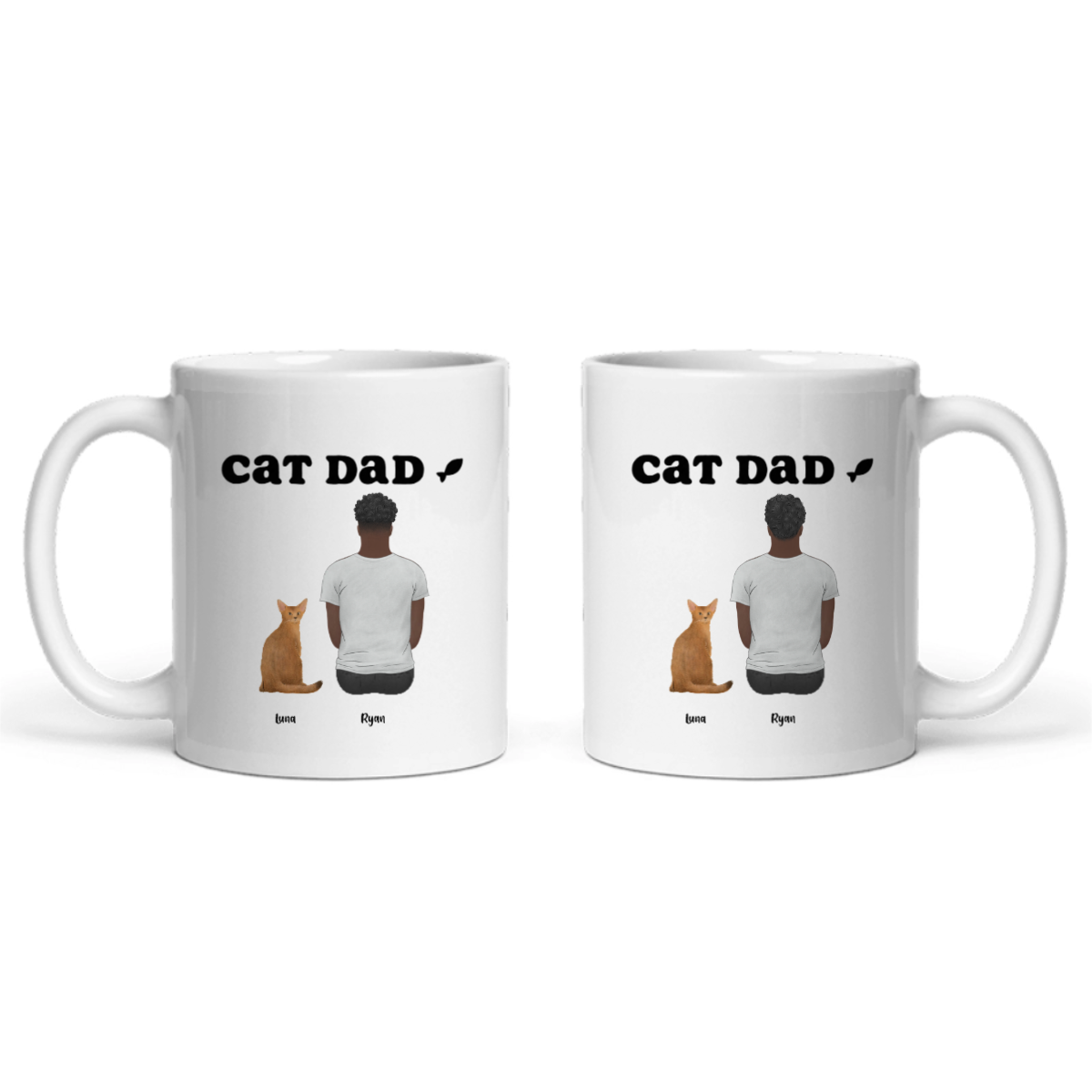 Katzenpapa Keramiktasse