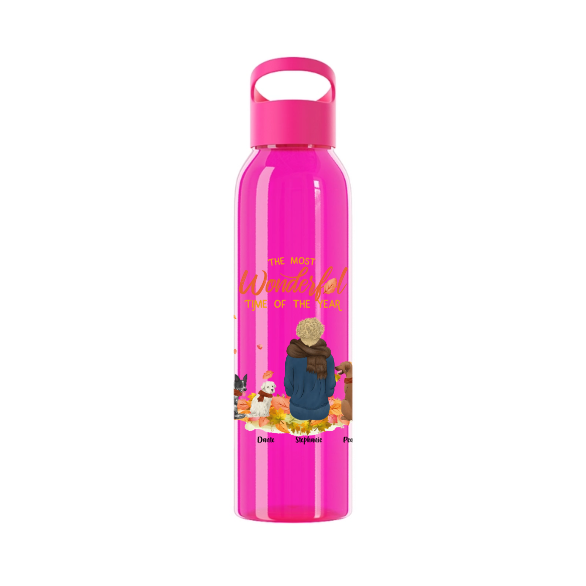 Die schönste Zeit des Jahres Wasserflasche 650ml
