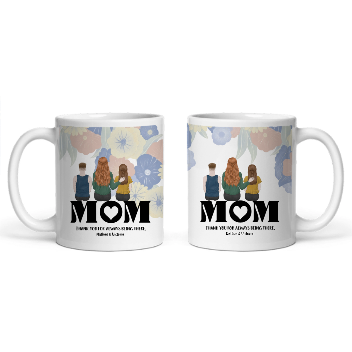 Mama, danke dass du da bist Keramiktasse