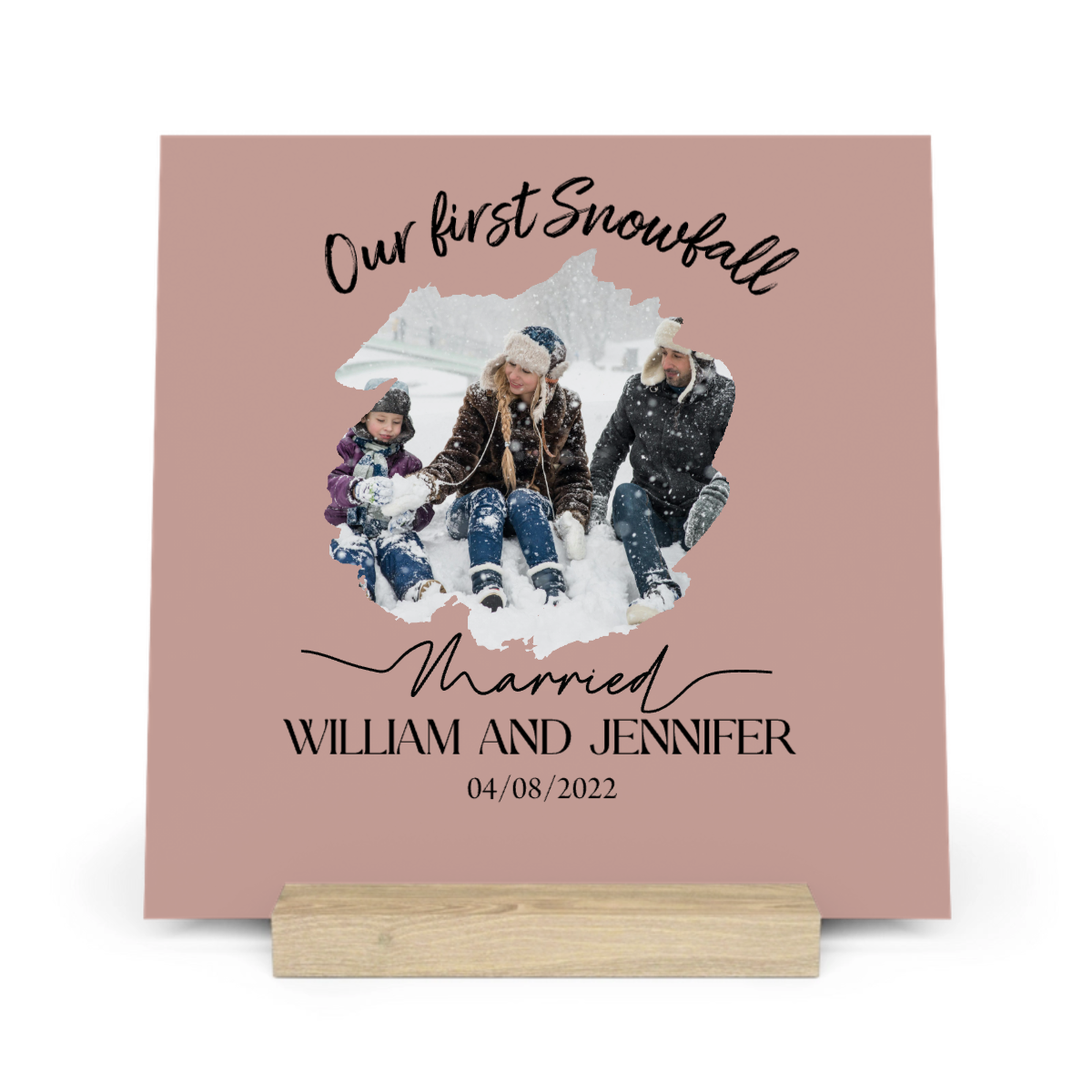 Verheiratet Galerietafel mit Ständer