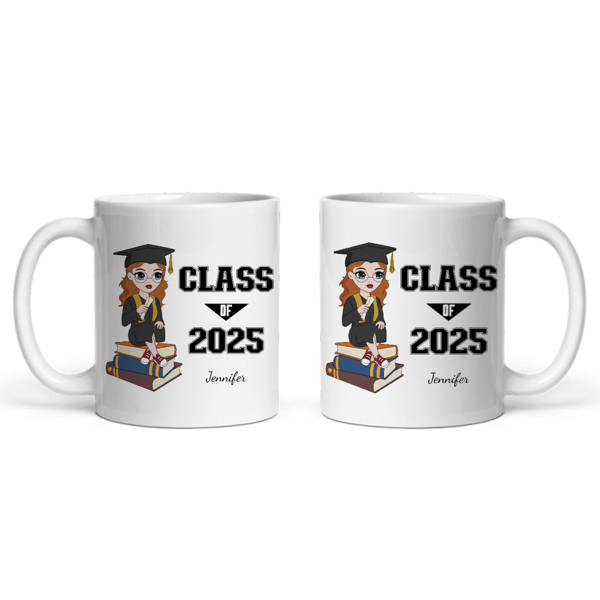 Abschluss Keramiktasse