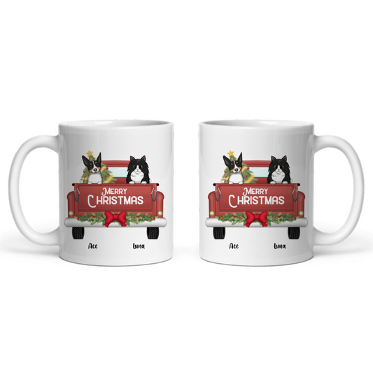 Frohe Weihnachten Keramiktasse