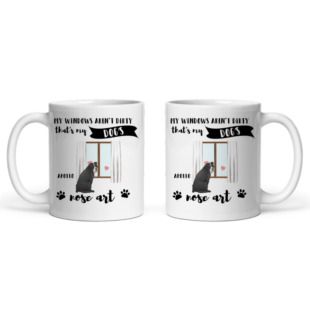 Das ist die Nasenkunst meines Hundes Keramiktasse