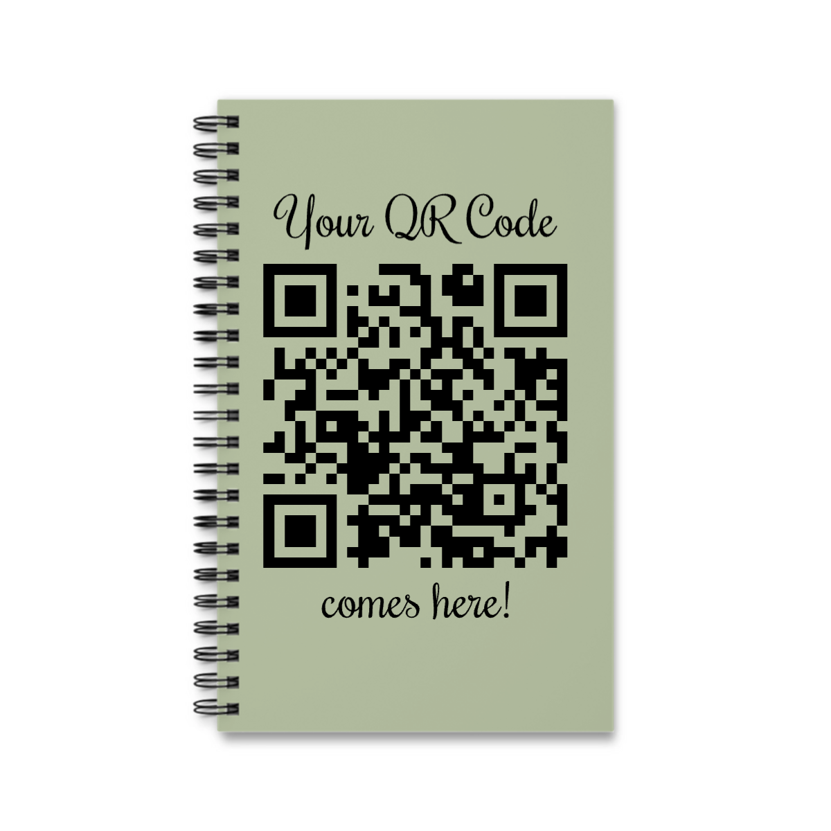 Dein QR Code Spiralnotizbuch