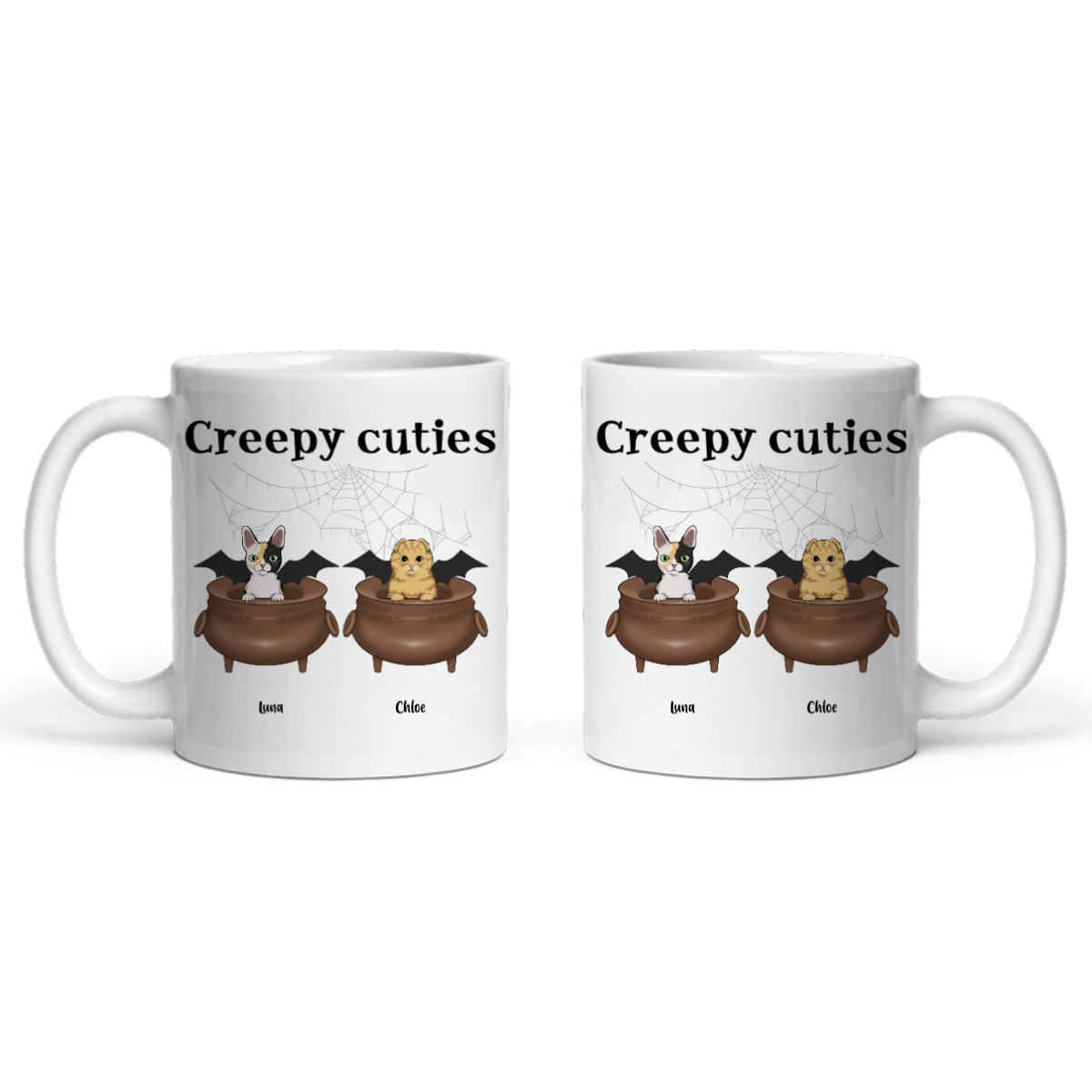 Gruselig Süße Katzen Halloween Keramiktasse