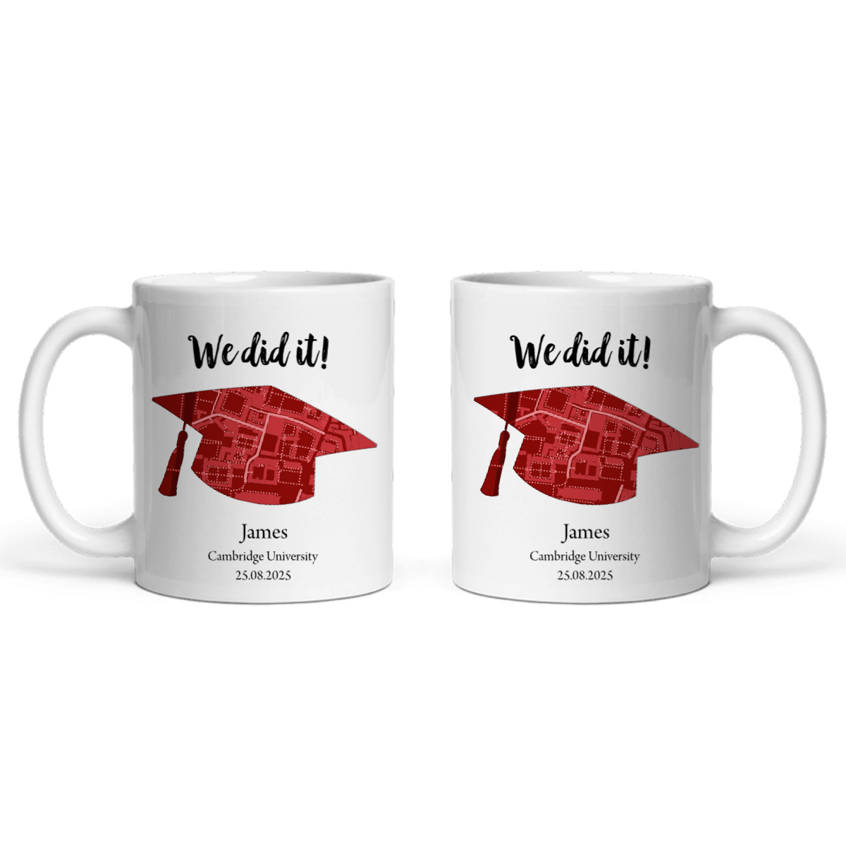 Gemeistert  Keramiktasse