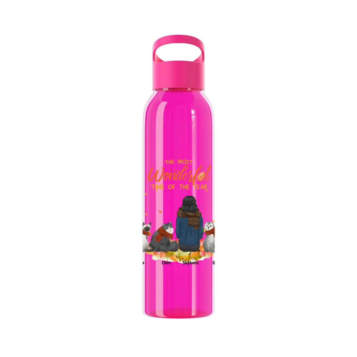 Die schönste Zeit des Jahres Wasserflasche 650ml