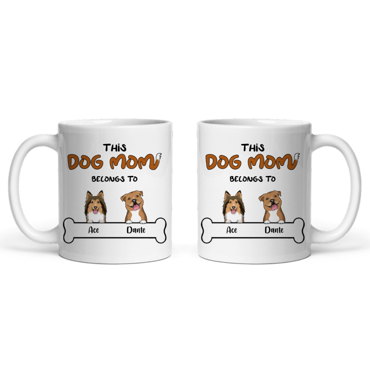 Diese Hundemama gehört zu Keramiktasse