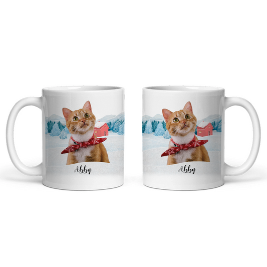 Weihnachten mit meinem Haustier Keramiktasse