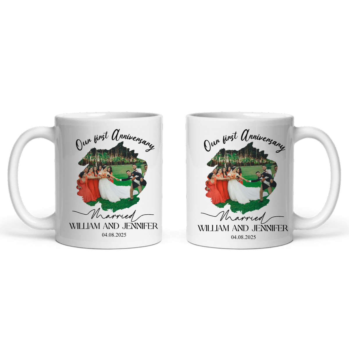 Verheiratet Keramiktasse