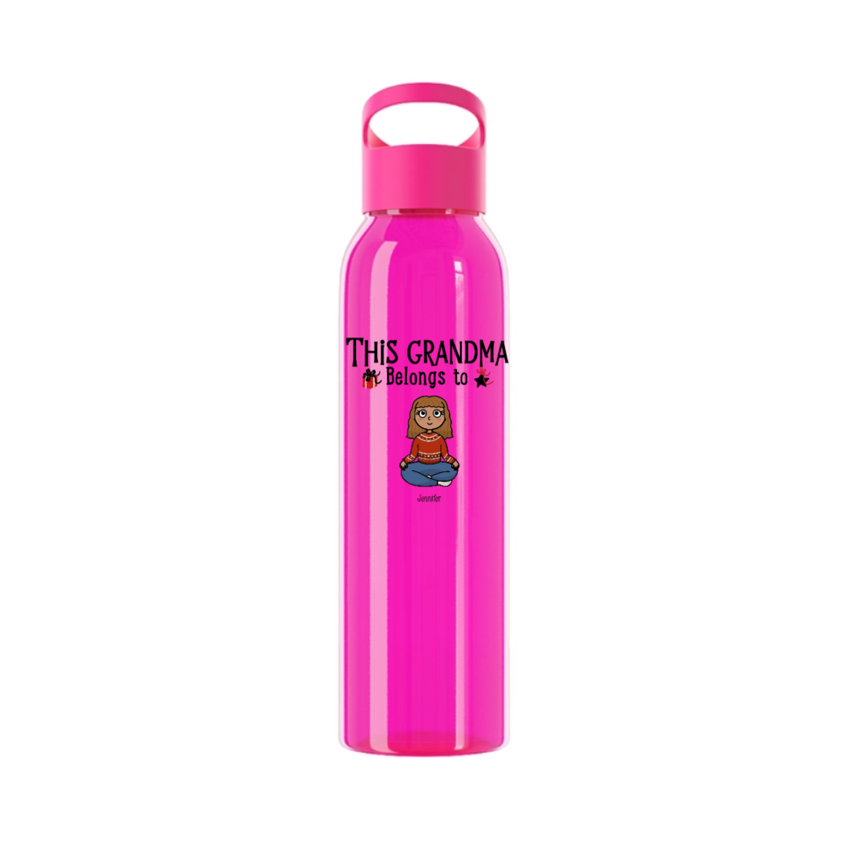 Diese Großeltern gehören zu Weihnacht Wasserflasche 650ml